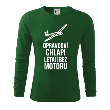 Opravdovi chlapi létají bez motoru
