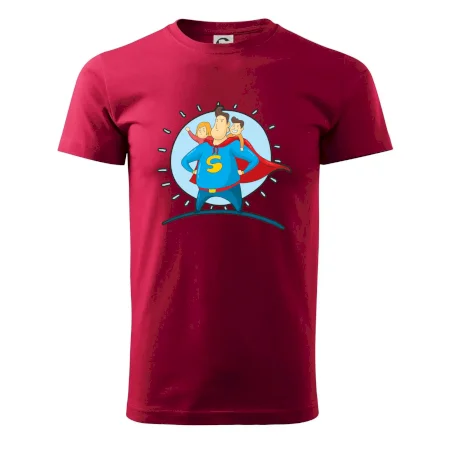 Táta superman - holka a kluk