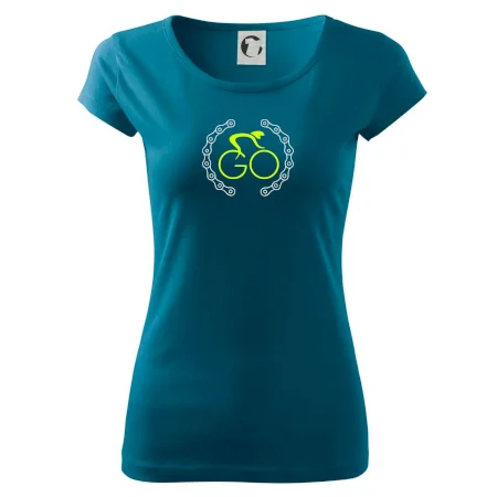 GO cyklista (fluo potisk)