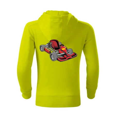 Motokára červená