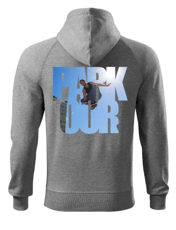 Parkour nápis nebe