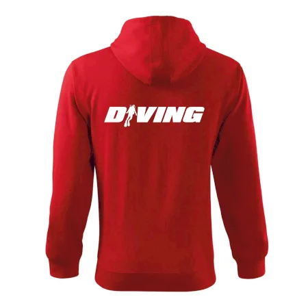 Diving nápis potápěč
