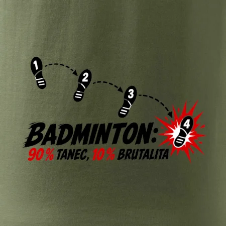 Badminton tanec a brutalita