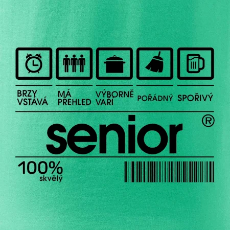 Čárový kód senior