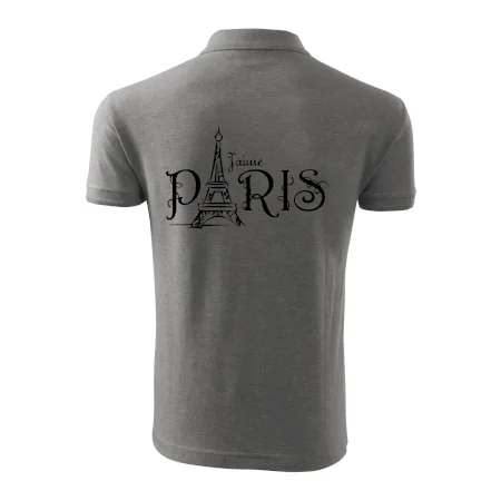 Paris nápis Eiffelovka rovný