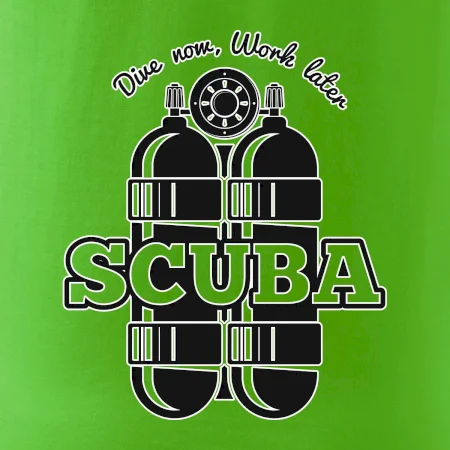 Dive now work later - Scuba