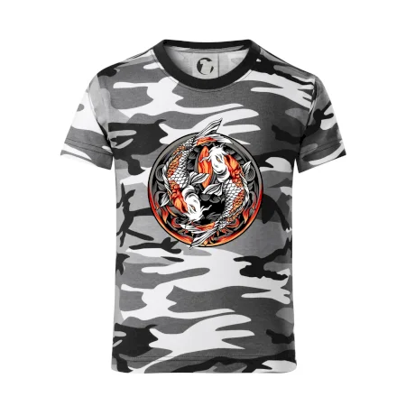 Yin & Yang Koi kapr - oranžový