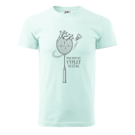 Badminton srdce s výpletem