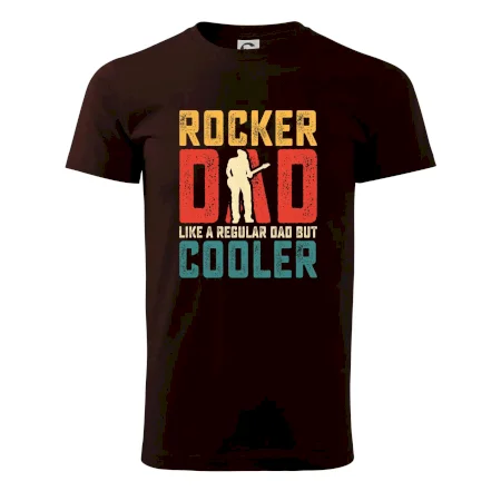 Rocker dad like a regular dad but cooler