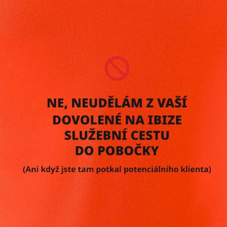 Dovolená na Ibize není služební cesta