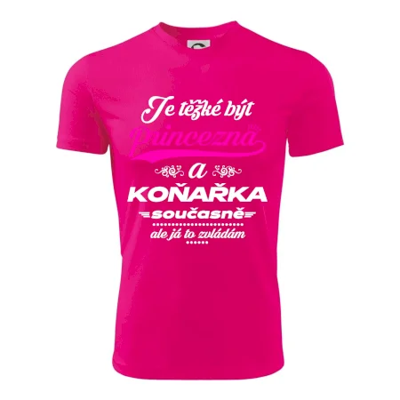 Je těžké být princezna - koňařka