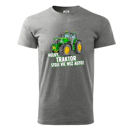Holky, traktor stojí víc než auto