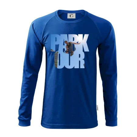 Parkour nápis nebe