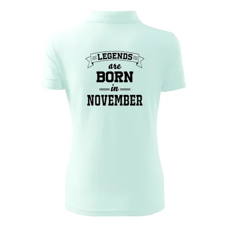 Legends are born in November