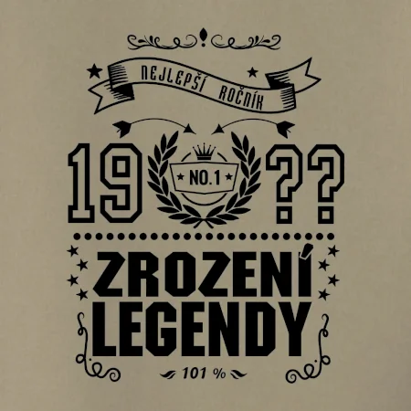 Zrození legendy - pro všechny - vlastní letopočet