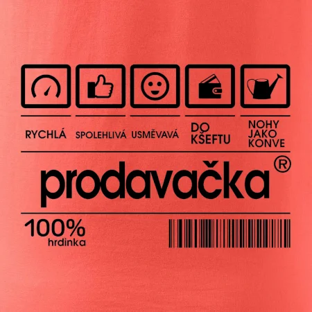 Čárový kód - Prodavačka