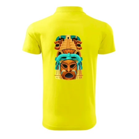 Mayové maska s pyramidou