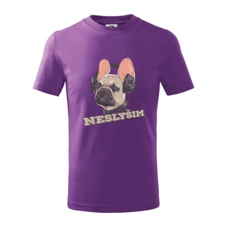 Francouzský buldoček neslyším