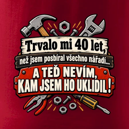 Trvalo mi 40 let, než jsem posbíral všechno nářadí