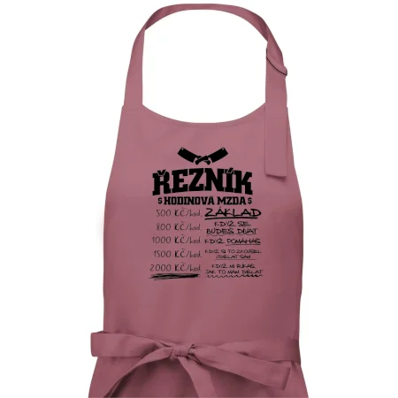 Hodinová mzda řezník