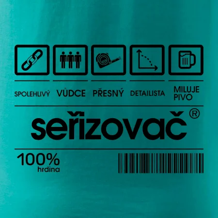 Čárový kód - seřizovač