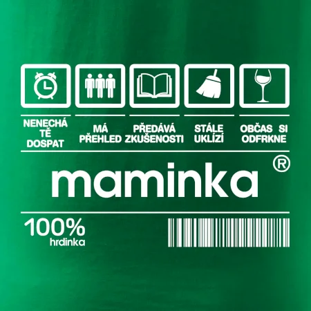 Čárový kód - Tatínek / maminka