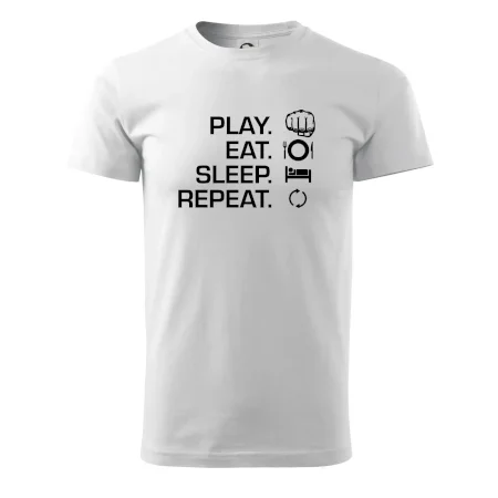 MMA eat sleep repeat