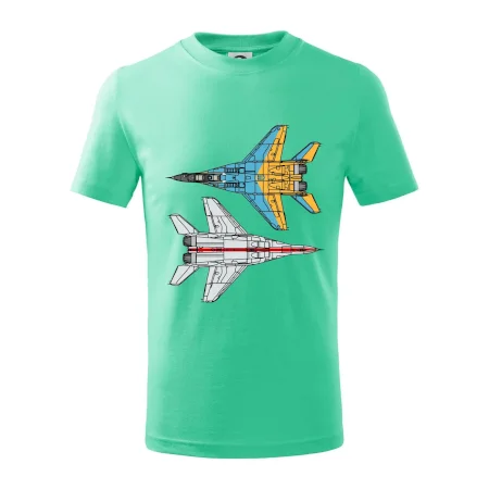 Mig 29 Fulcrum ze spoda a ze zhora