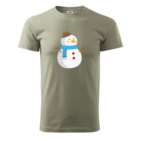 Sněhulák se šálou