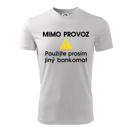 Mimo provoz - použijte jiný bankomat