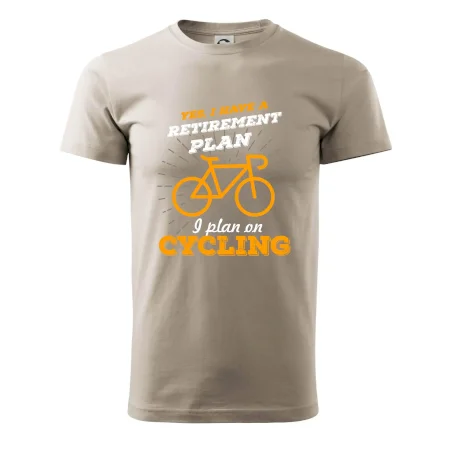 Oranžové kolo - Yes, I have a retirement plan, I plan on cycling