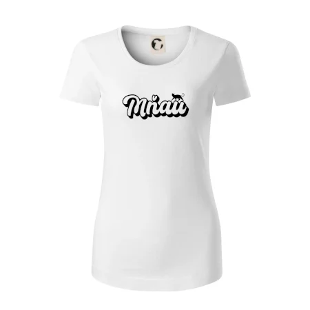 Mňau nápis