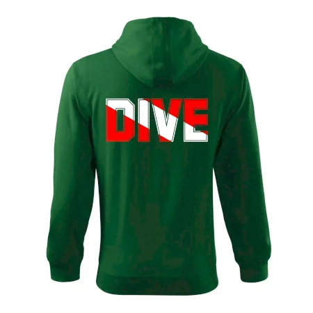 Dive nápis vlajka
