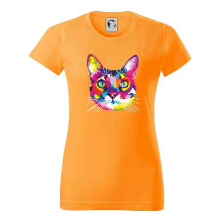 Kočka duhová hlava