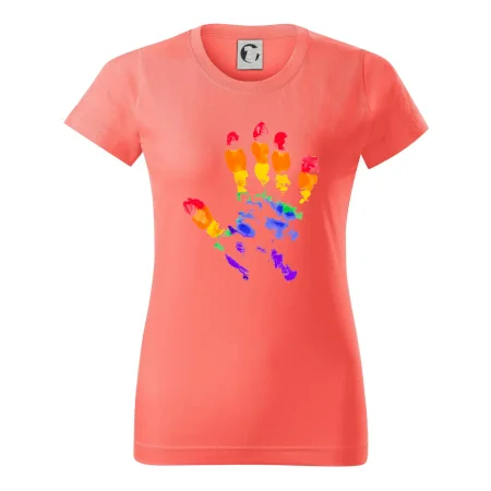 LGBT hand print