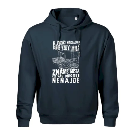 K řidiči náklaďáku buďte vždy milý