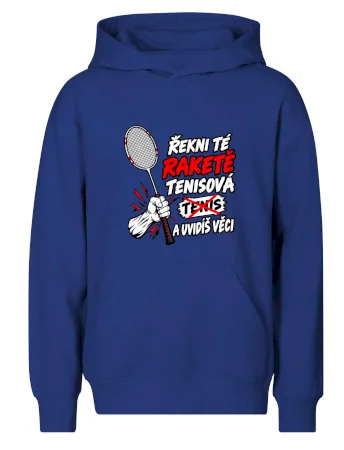 Badmintonová raketa není tenisová