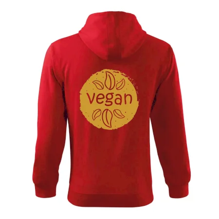 Vegan hnědá kruh