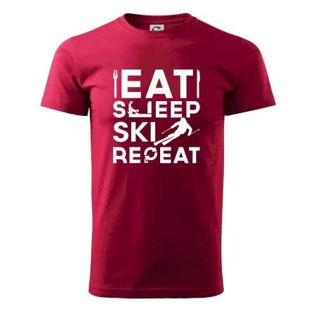 Eat sleep ski repeat
