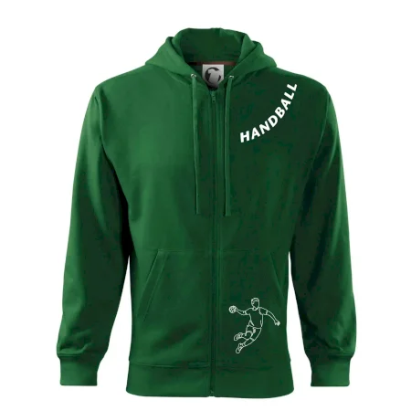 Handball nápis šikmo