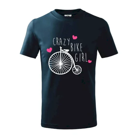 Crazy bike girl