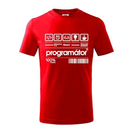 Čárový kód - programátor