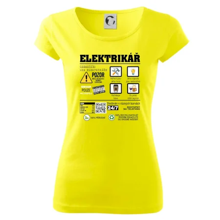 Profese - informace o produktu - elektrikář
