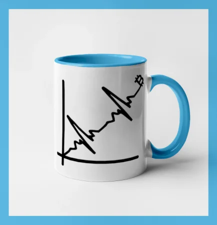 EKG graf bitcoin