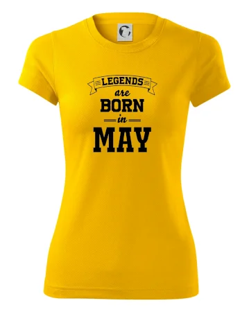 Legends are born in May