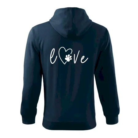 Love nápis zvíře
