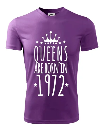 Queens are born in 1972