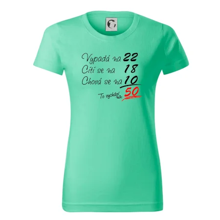 Vypadá, cítí se, chová se - 50 let