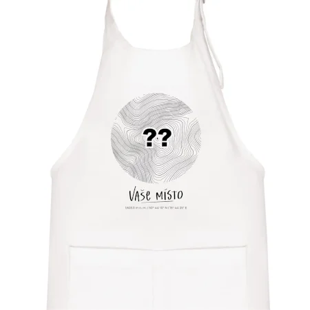 Vaše místo - vrstevnice v kruhu