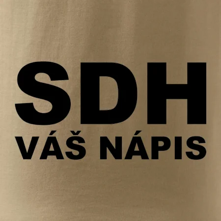 SDH nápis - vlastní nápis
